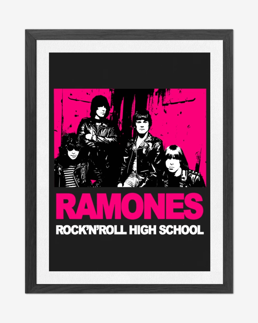 Cuadro decorativo Rock n roll high school