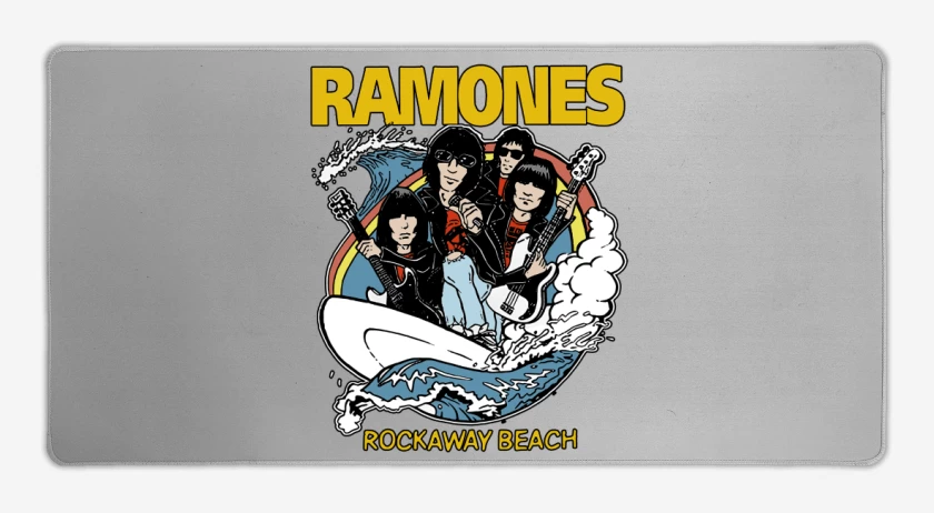 Mouse pad Gamer Gris Melange de Rockaway beach