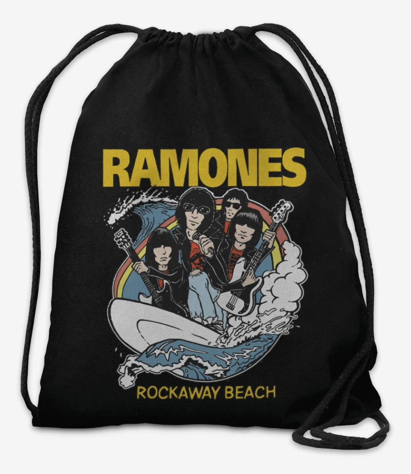 Mochila Negro de Rockaway beach