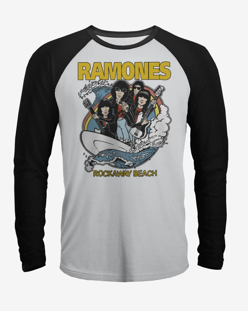 Polera Raglan Rockaway beach