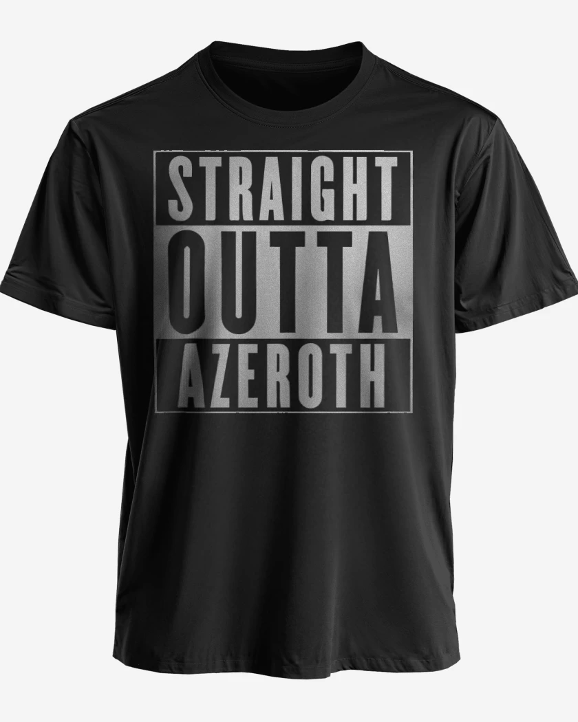 Polera Straight outta azeroth