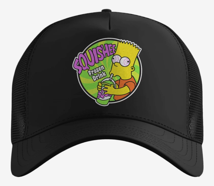 Gorro Negro de Super malteada