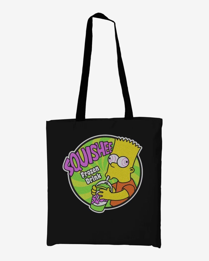 Totebag Negro de Super malteada