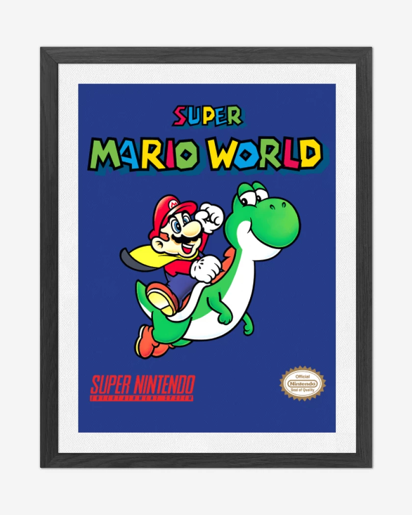 Cuadro decorativo Super Bigote World