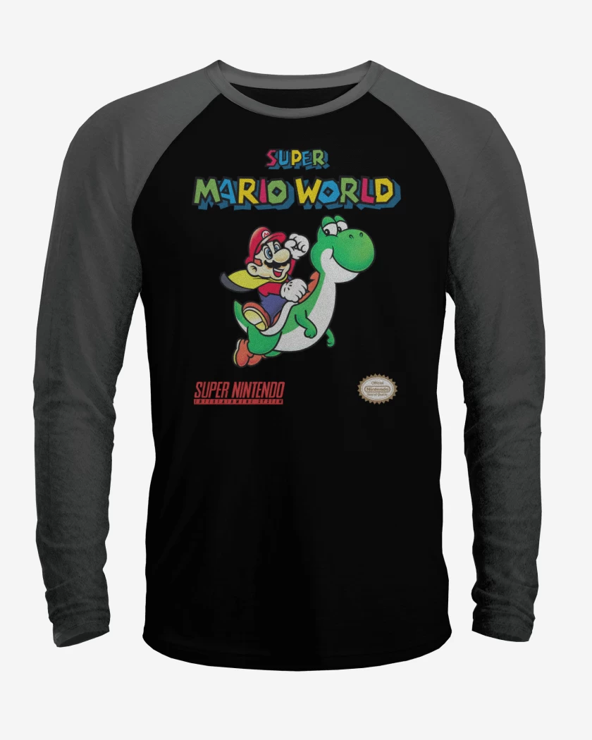 Polera Raglan Super Bigote World