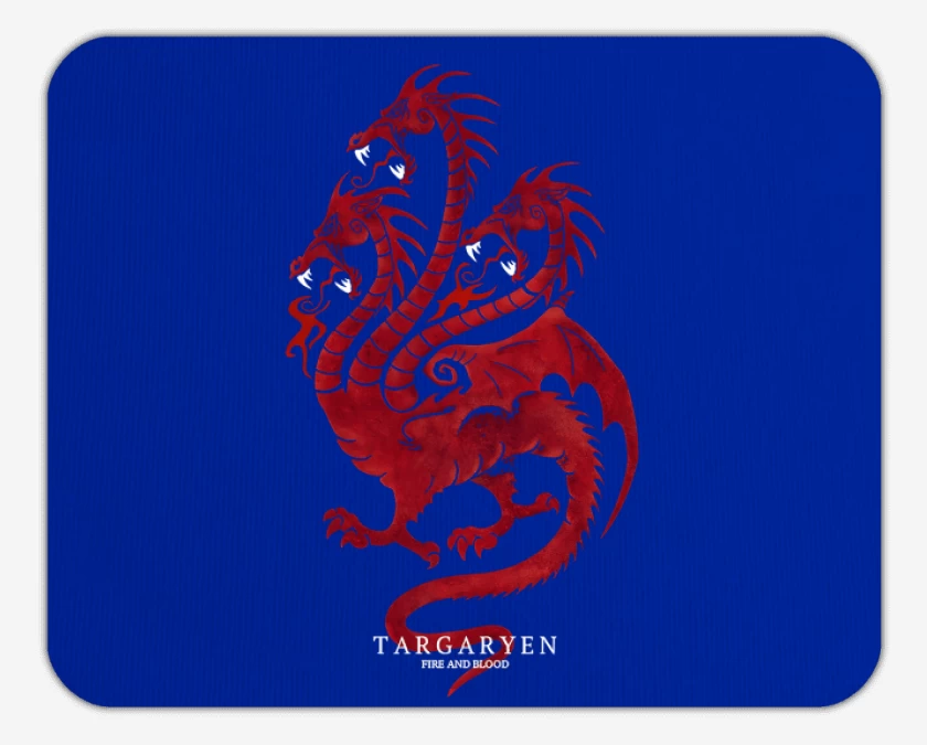 Mousepad Targaryen fire and blood