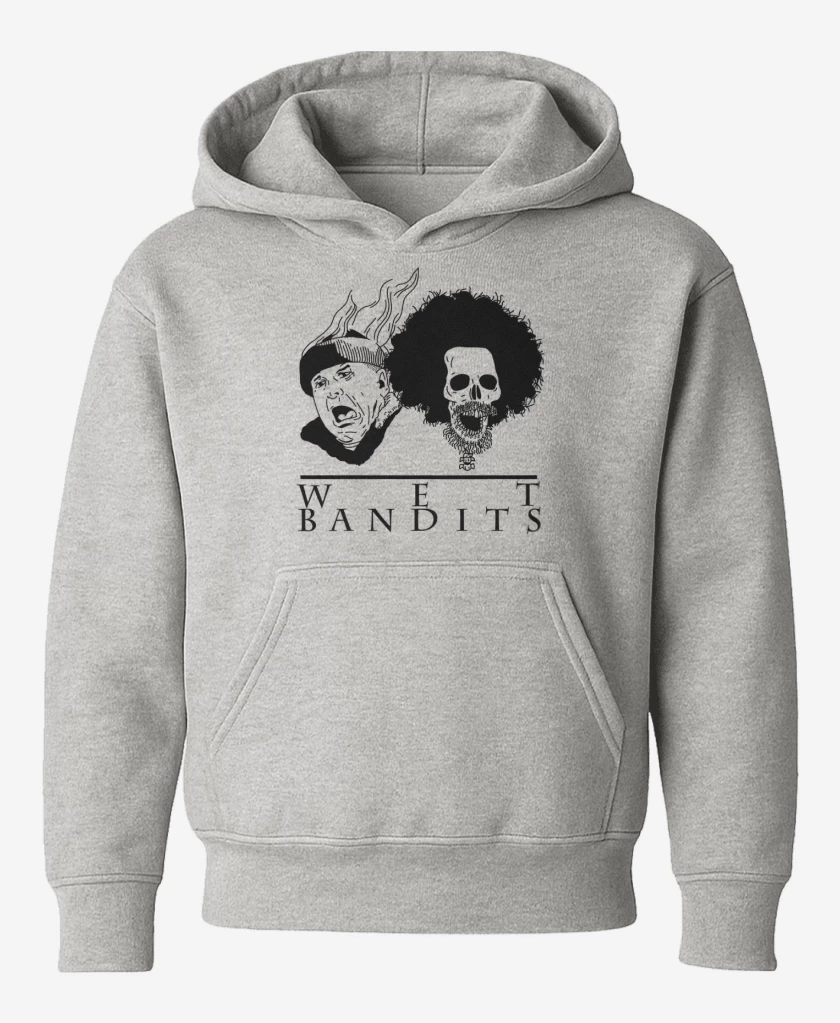 Poleron de niño Gris Melange de Wet bandits