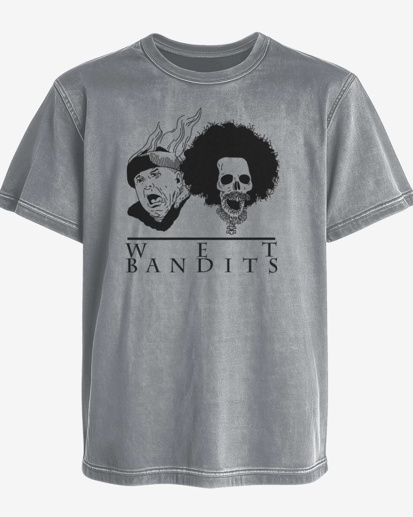 Polera desgastada Wet bandits