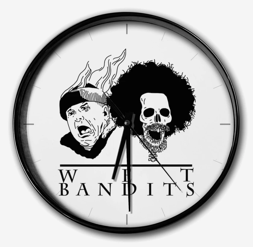 Reloj Blanco de Wet bandits