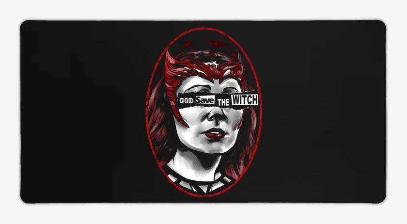 Mouse pad Gamer Dios Salve a la Bruja Escarlata