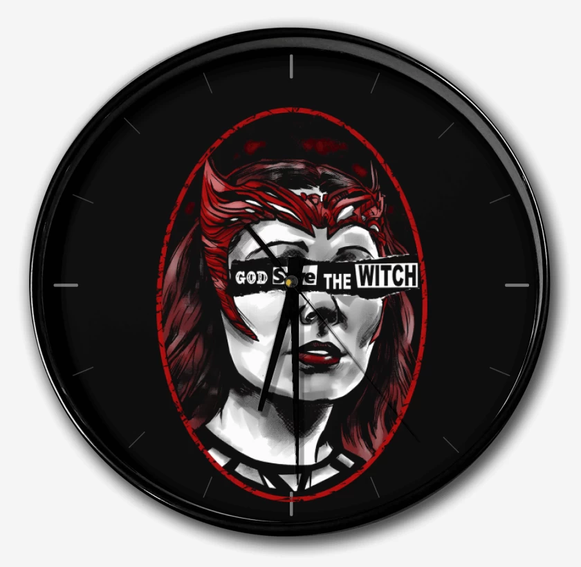 Reloj Dios Salve a la Bruja Escarlata