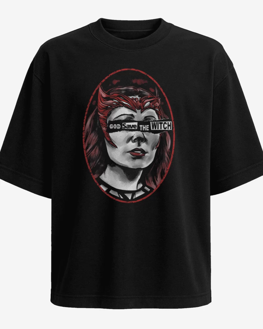 Polera Oversize Dios Salve a la Bruja Escarlata