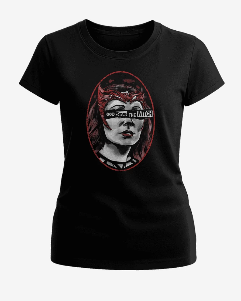Polera de Mujer Dios Salve a la Bruja Escarlata