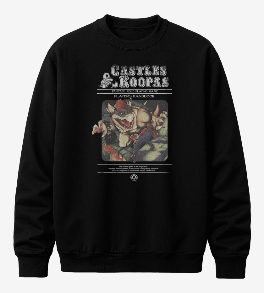 Poleron polo Castles & Koopas