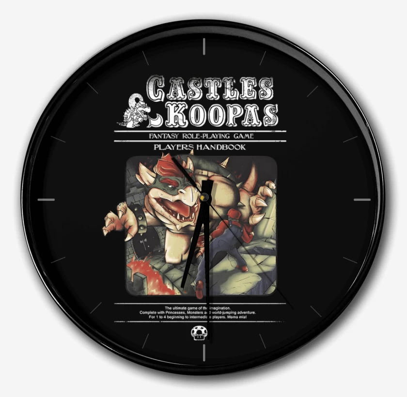 Reloj Castles & Koopas