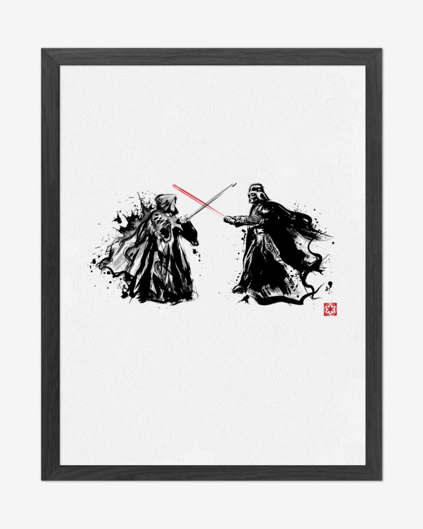 Cuadro decorativo Blanco de El Último Duelo