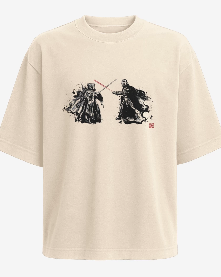 Polera Oversize Beige de El Último Duelo