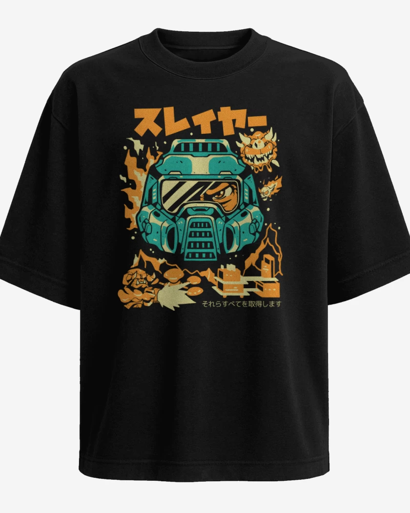 Polera Oversize Doomguy