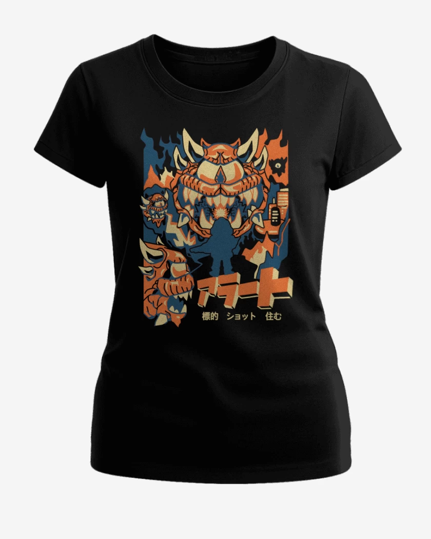 Polera de Mujer Negro de Elemental del Dolor