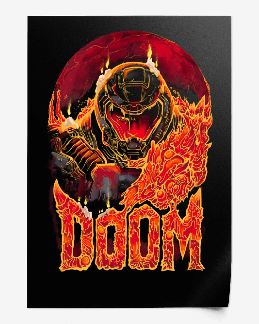 Print Doom Slayer