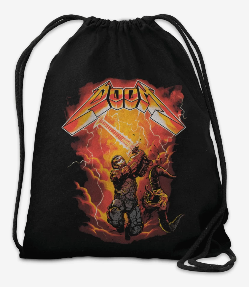 Mochila Negro de Doom the Lightning 