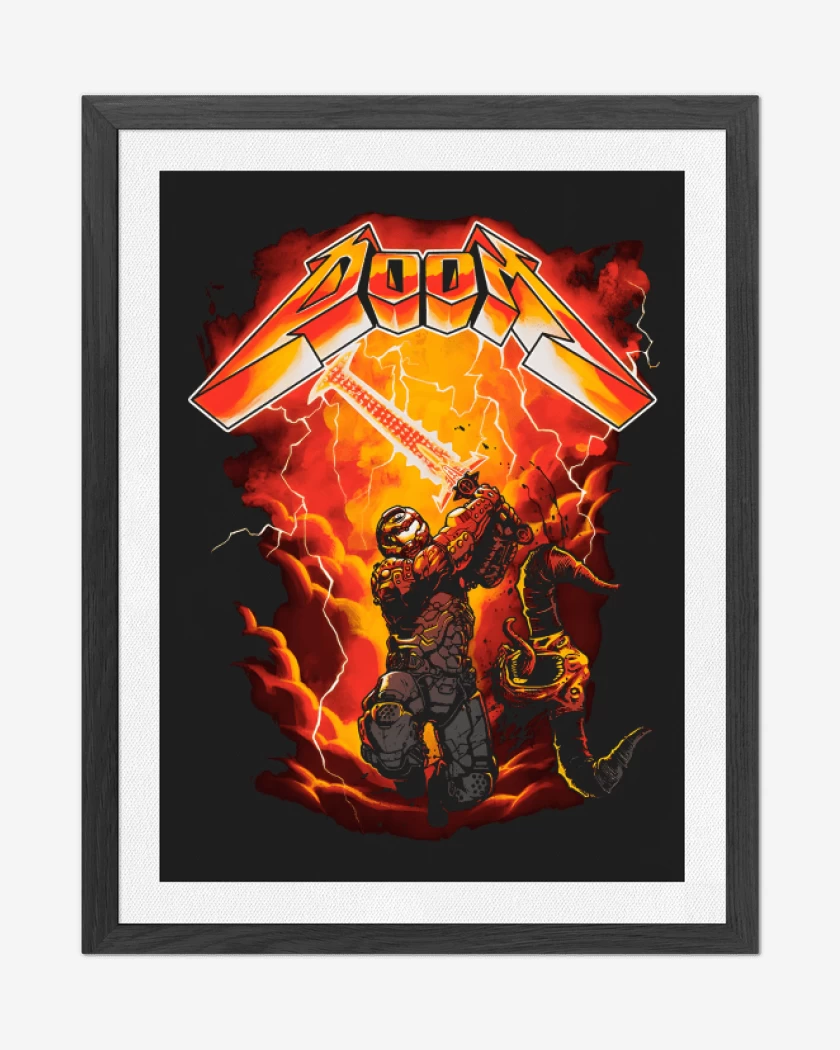 Cuadro decorativo Doom the Lightning 