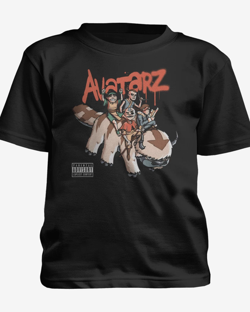Polera de niño Negro de Avatarz