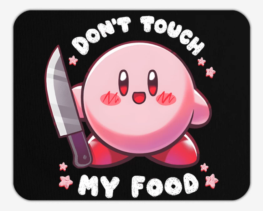 Mousepad No Toques mi Comida