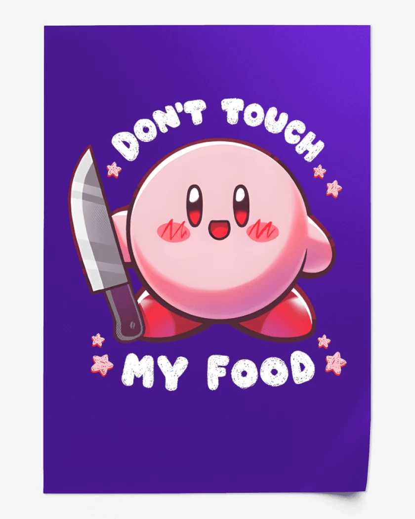 Print No Toques mi Comida