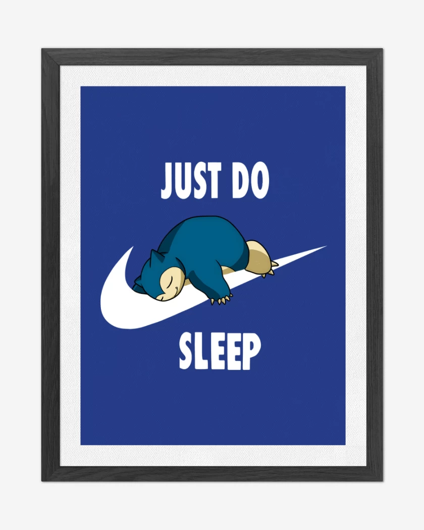 Cuadro decorativo Azul Rey de Just Do Sleep