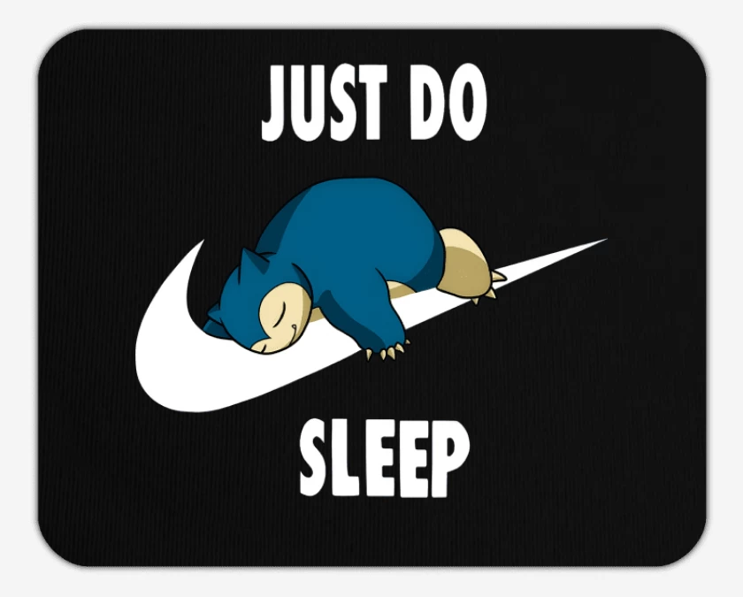 Mousepad Just Do Sleep