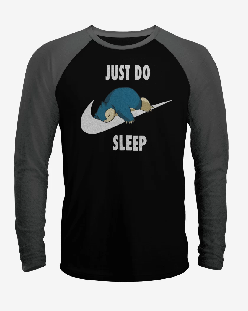 Polera Raglan Just Do Sleep