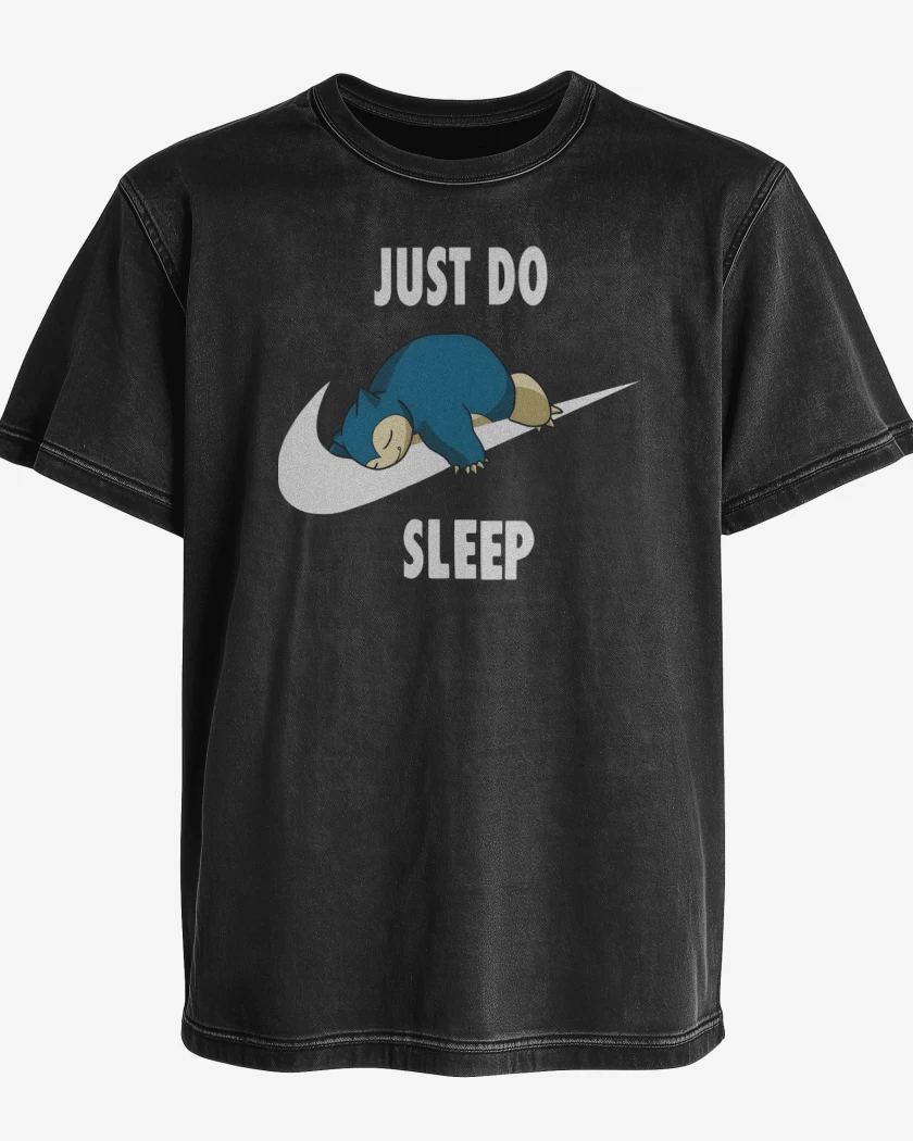 Polera desgastada Just Do Sleep