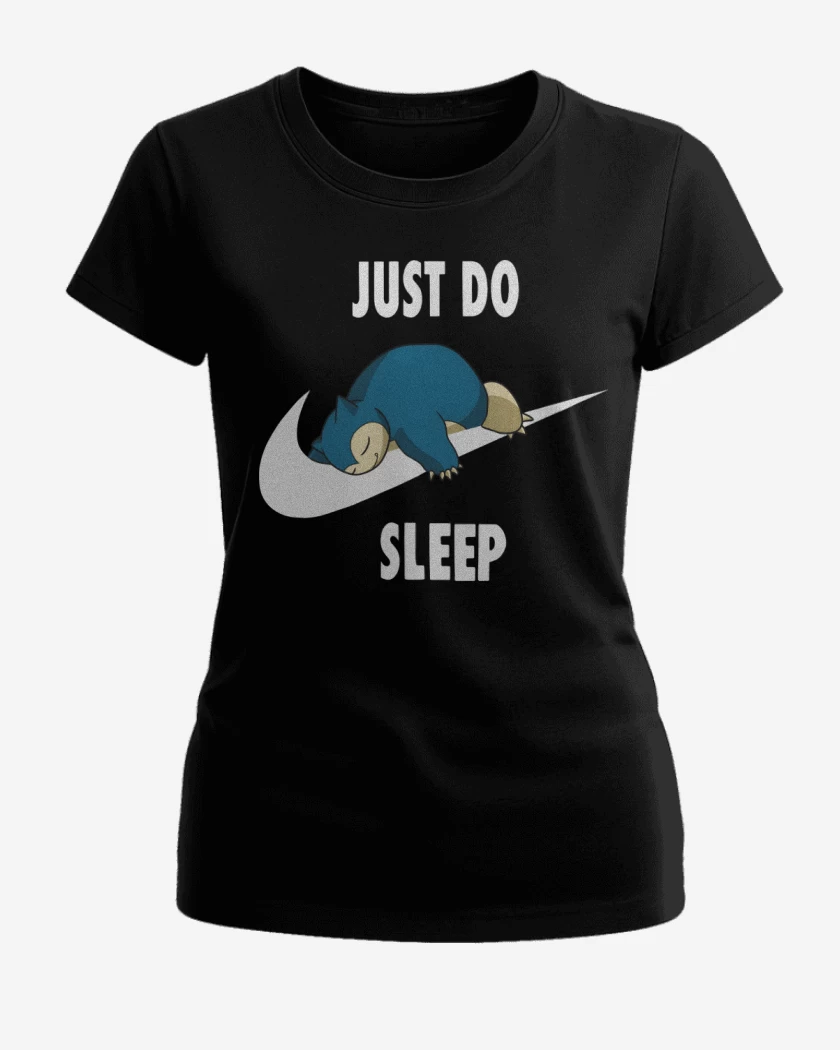 Polera de Mujer Negro de Just Do Sleep