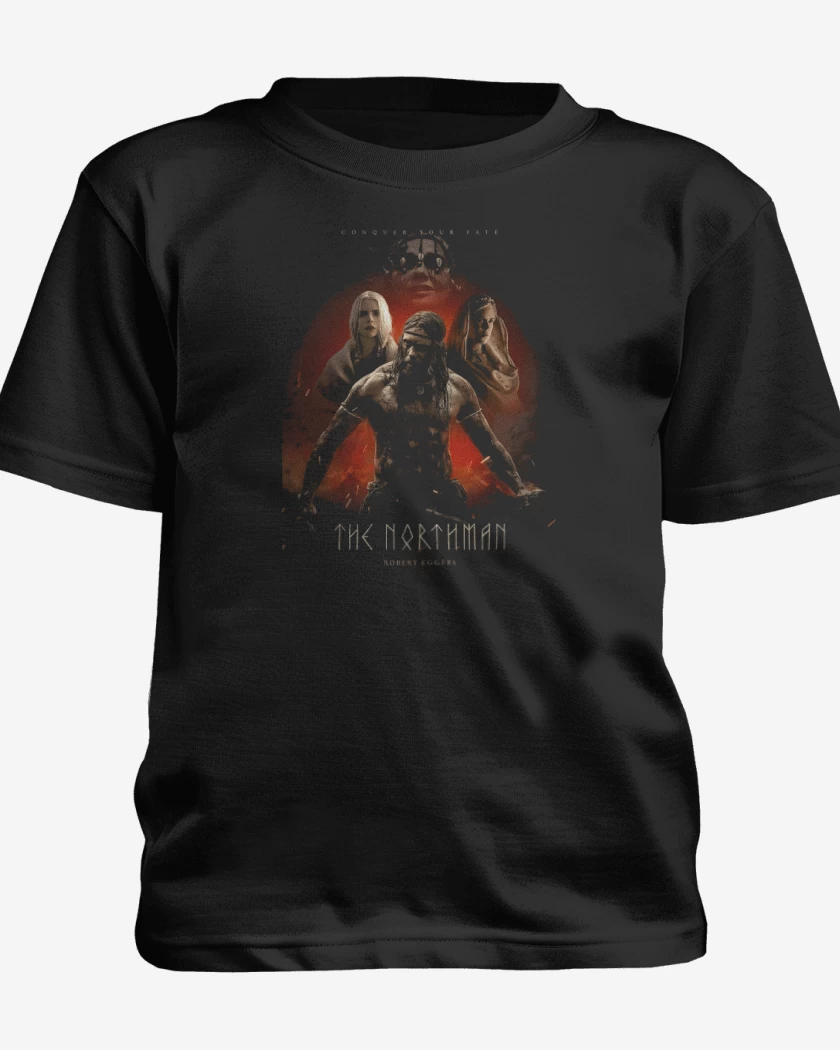 Polera de niño Negro de The Northman