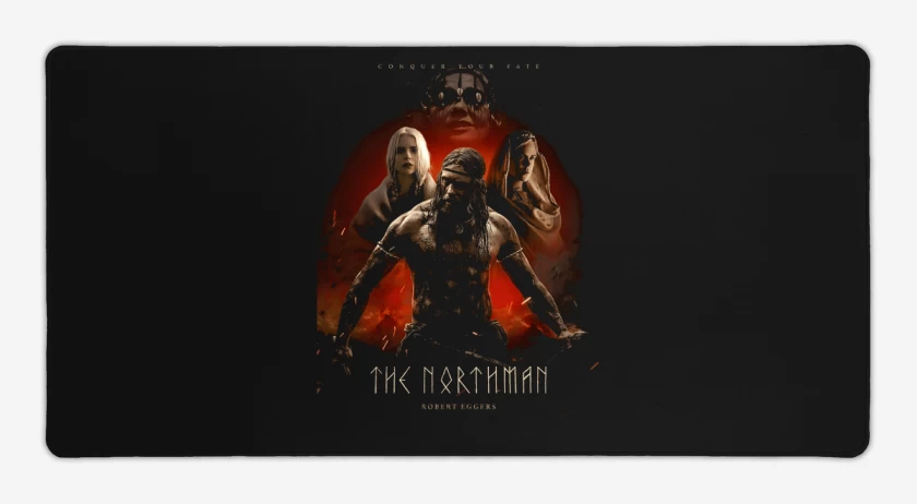 Mouse pad Gamer Negro de The Northman