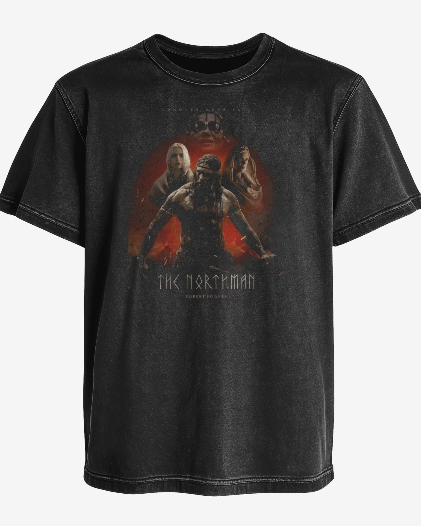 Polera desgastada The Northman