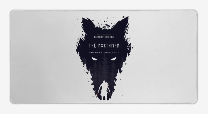 Mouse pad Gamer Lobo Norteño