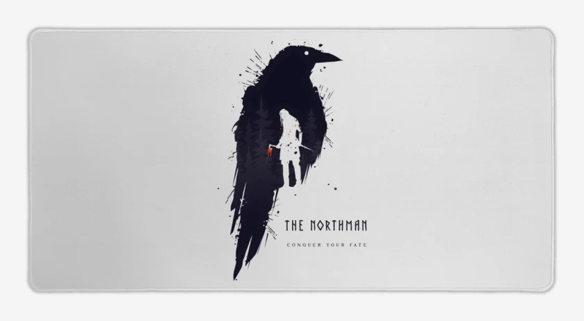 Mouse pad Gamer Cuervo del Norte