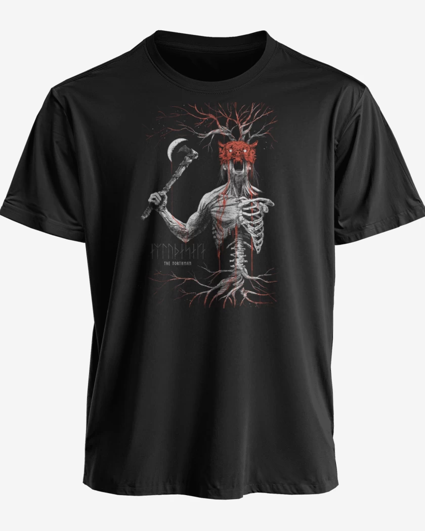 Polera premium Negro de Northman