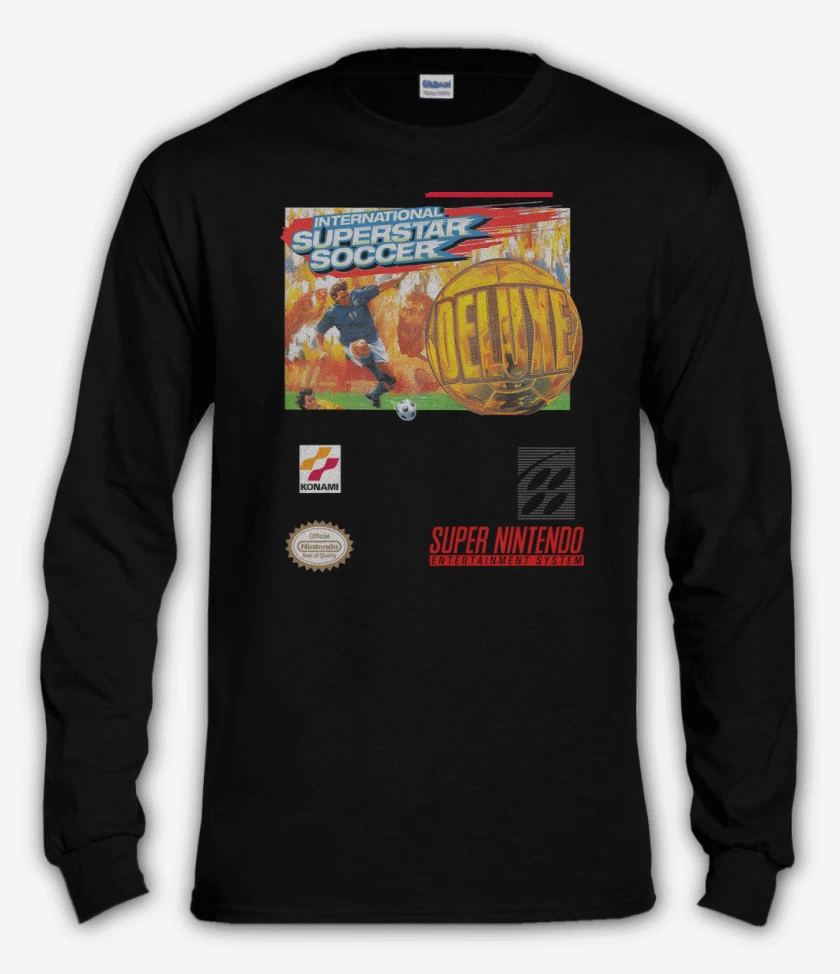 Polera manga larga Negro de ISSS Deluxe