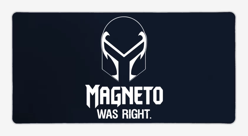 Mouse pad Gamer Azul Marino de Magneto was Right