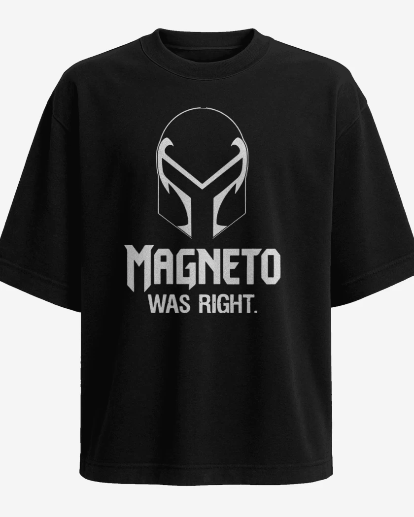 Polera Oversize Magneto was Right