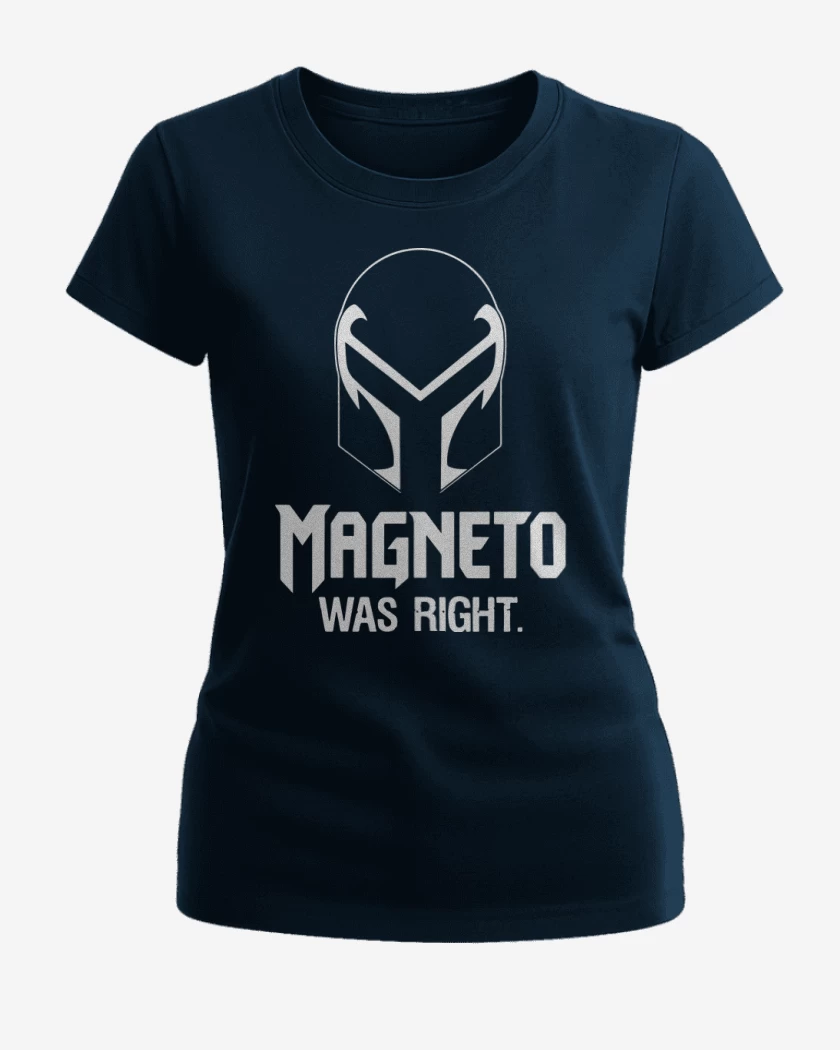 Polera de Mujer Azul Marino de Magneto was Right
