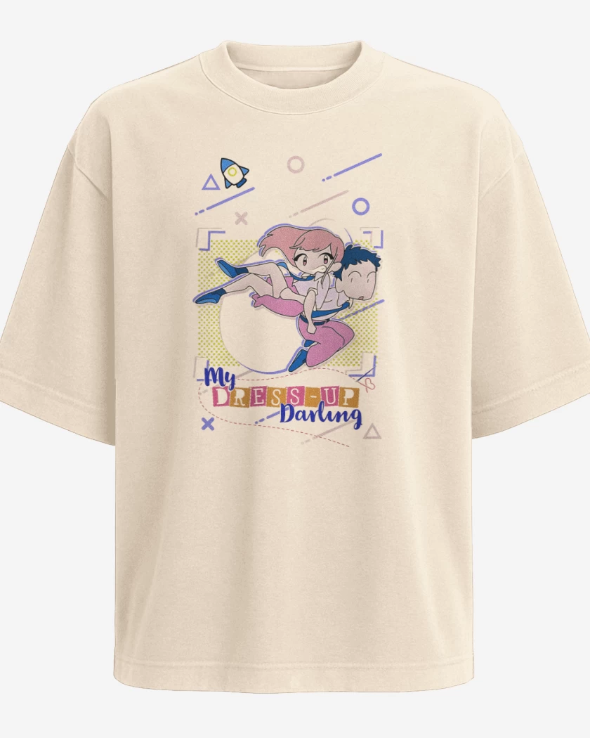 Polera Oversize Beige de My Dress Up Darling