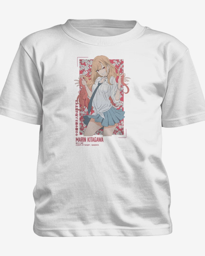 Polera de niño Blanco de Marin Kitagawa