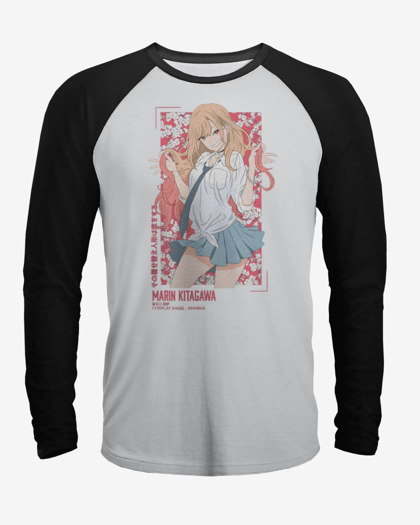 Polera Raglan Marin Kitagawa