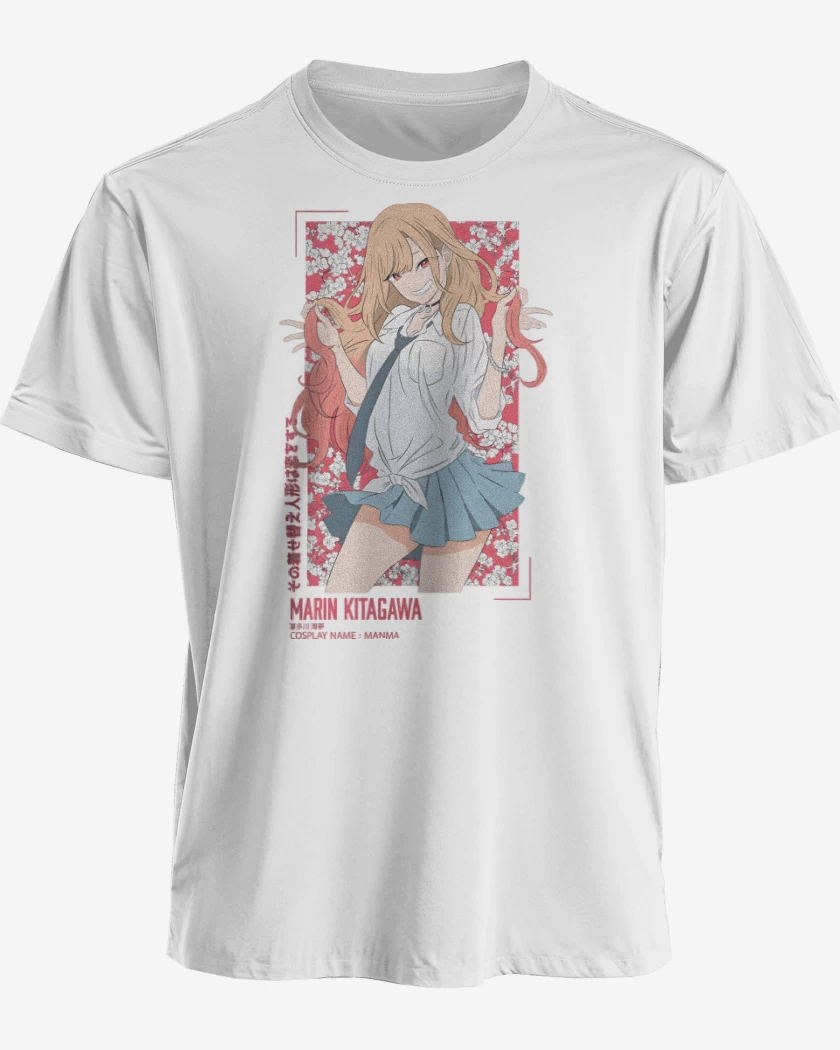 Polera premium Blanco de Marin Kitagawa