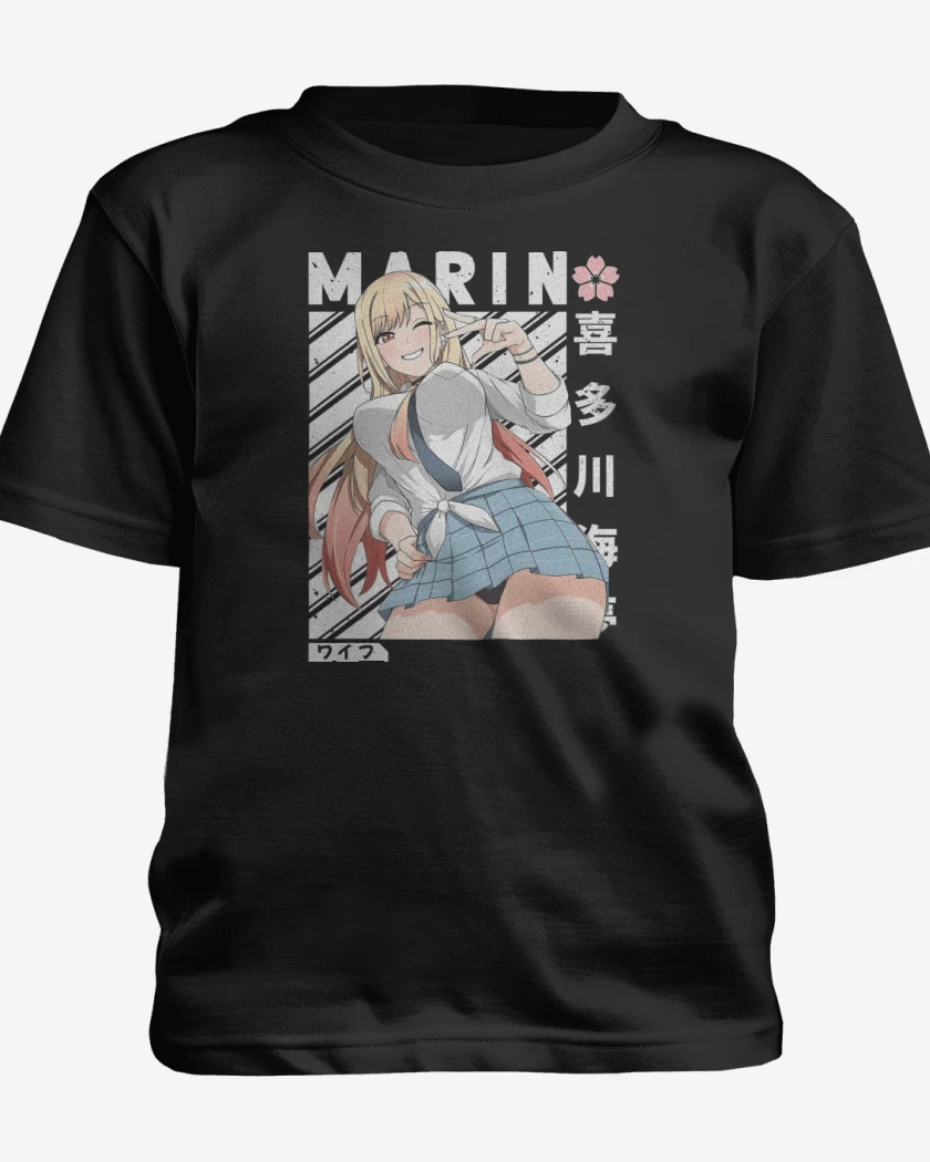 Polera de niño Negro de Marin
