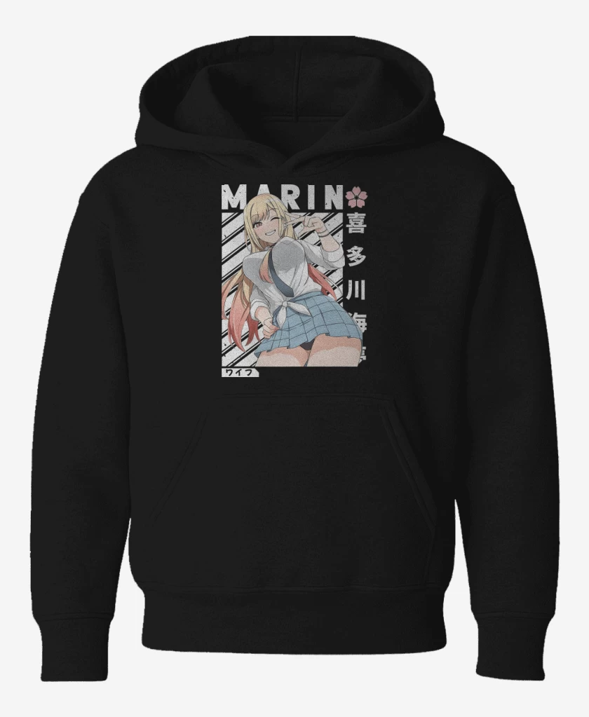 Poleron de niño Negro de Marin
